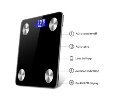 Smart Scale for Body Weight Management - Digital with BMI and Body Fat