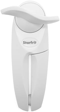 Starfrit Little Beaver Can Opener - Safe - 3 Year Warranty - White