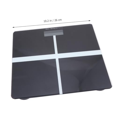 Healeved Elegant Glass Digital Weight Scale with LCD Display