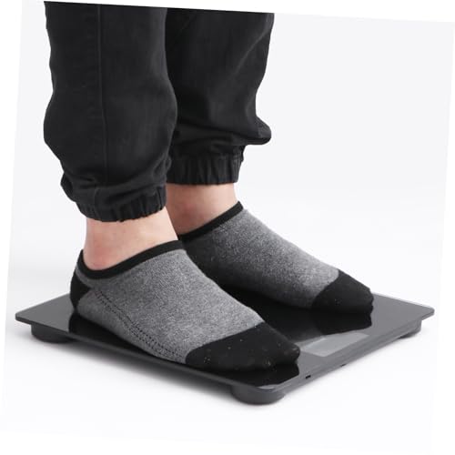 ORFOFE Digital Scales for Home Black LCD Display 01kg Precision