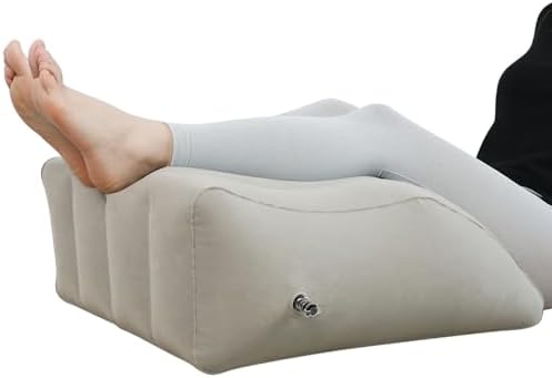 Inflatable Leg Elevation Pillow for Comfort and Swelling Relief