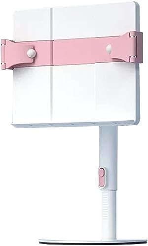 Adjustable Book Stand with Page Clips - Blue or Pink