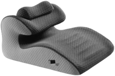 Memory Foam Bed Wedge Pillow for Prone Support Gray