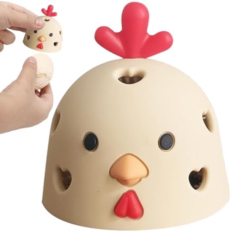 Cute Egg Scrubber Chicken Shape for Fresh Eggs
