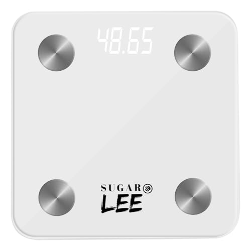 SugarLee Smart Body Fat Scale with 6mm Glass 500 LBS