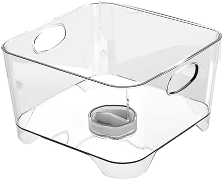 Yajuyi Fruit Vegetable Washing Basket Clear Storage Bins