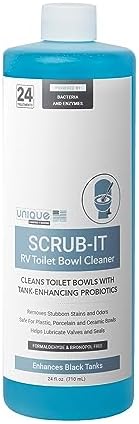 Unique Scrub-It RV Toilet Bowl Cleaner Liquid - 24 oz