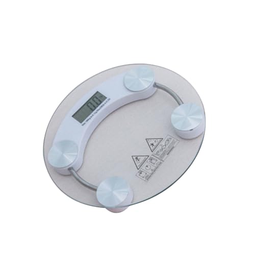 FOMIYES Digital Bathroom Scale with Tempered Glass Platform