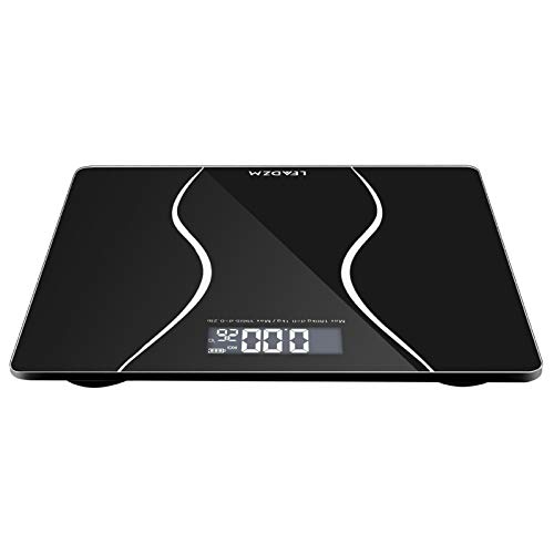 LEADZM 180Kg Slim Waist Digital Scale Black