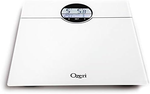 Ozeri WeightMaster 400 lbs Digital Scale with BMI Detection