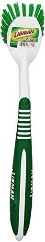 Libman Dish Brush Set - 2 Pack Green Kitchen Pan Cleaner