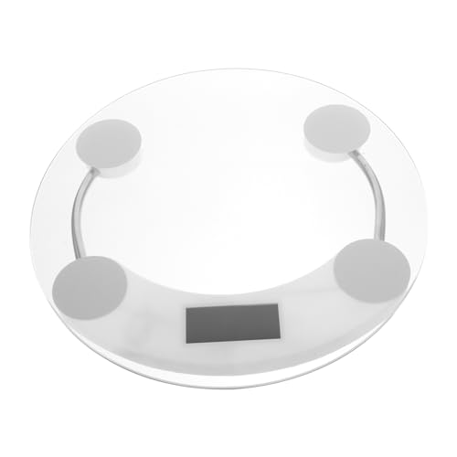 FOMIYES Digital Bathroom Scale with Tempered Glass Platform