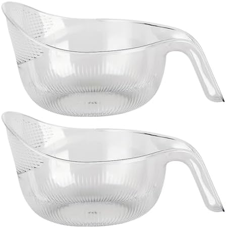 2 PCS Drain Basket with Handle for Kitchen Washing