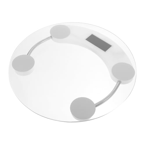 Healeved Digital Bathroom Scale 3kg-180kg Tempered Glass