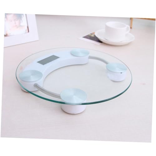 FOMIYES Digital Bathroom Scale with Tempered Glass Platform