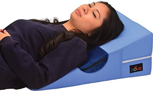 NOVA Bed Wedge with Half Roll Pillow Insert - 17 Degree Elevation