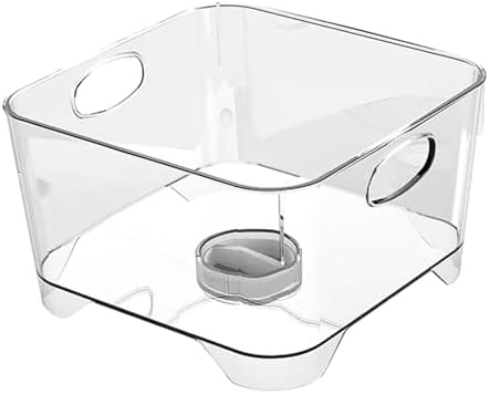 Yajuyi Fruit Vegetable Washing Basket Clear Storage Bins