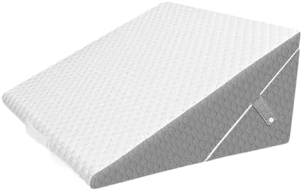 Leefasy Memory Foam Bed Wedge Pillow with Removable Cover