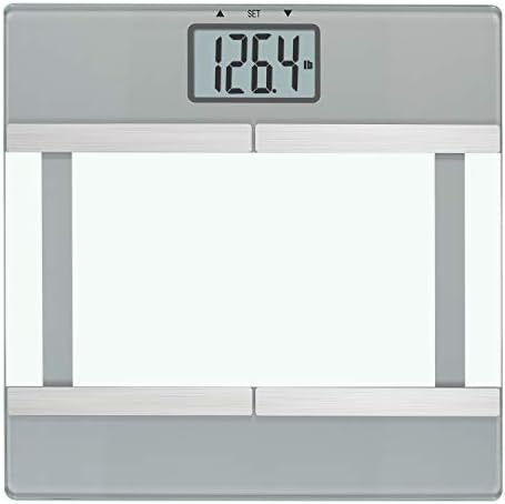 Instatrack Digital Body Composition Scale with Fat BMI Water 400 lb Silver