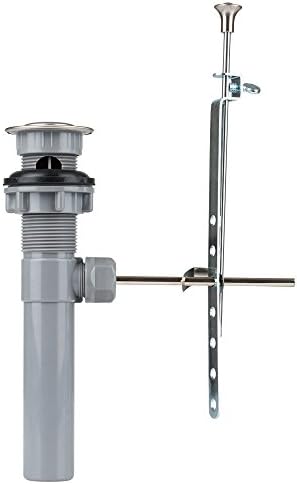 Dura Faucet DF-PU201-SN RV Pop-Up Drain with Overflow