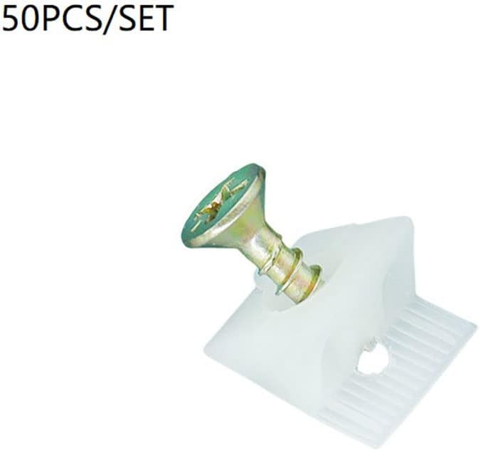 Zaviftie 50 Pcs Furniture Mending Wedges Drawer Repair Fix Kit