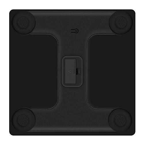Realremhai Digital Body Weight Scale - Accurate Sleek Black Durable