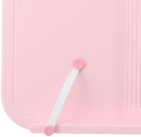 Adjustable Pink Book Stand for Tablet and Cookbook