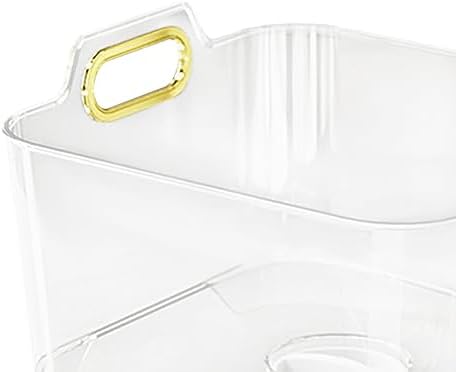 Clear Fruit Vegetable Washing Basket with Handle and Drainage