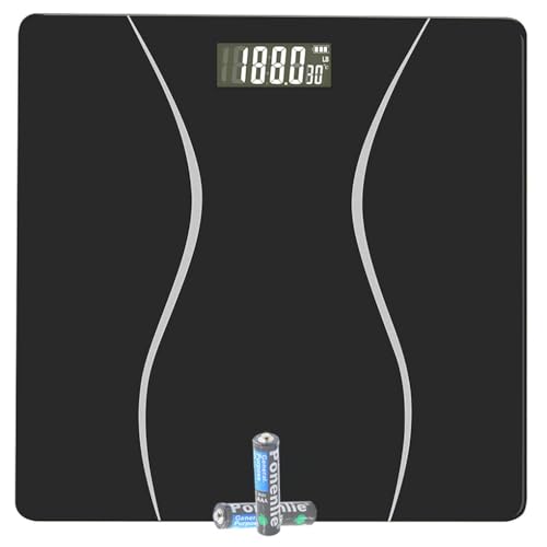 Digital Bathroom Scale with LBKG Conversion and 400LB Capacity