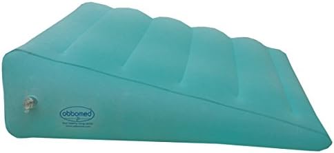 ObboMed HR-7510 Inflatable Bed Wedge Pillow with Velour Surface