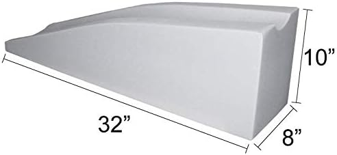 Rehabilitation Advantage Coated Leg Wedge Large