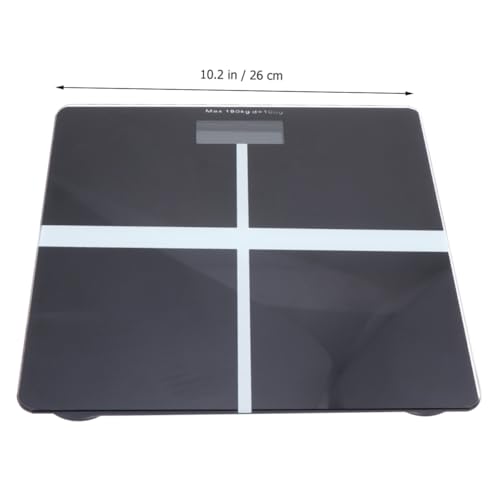 Digital Glass Square Scale for Accurate Body Weight Measurement