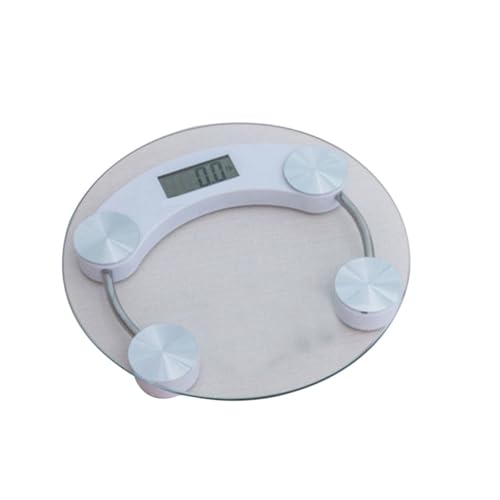 FOMIYES Digital Bathroom Scale with Tempered Glass Platform