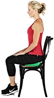 FitBALL Seating Wedge - 10in Green for Posture Correction