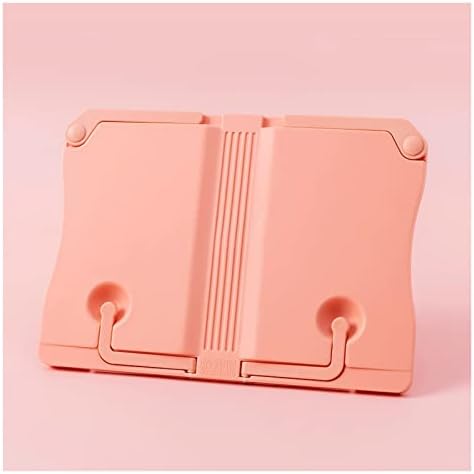 ZTHYSHXA Pink Adjustable Cookbook Stand for Home Office Kitchen