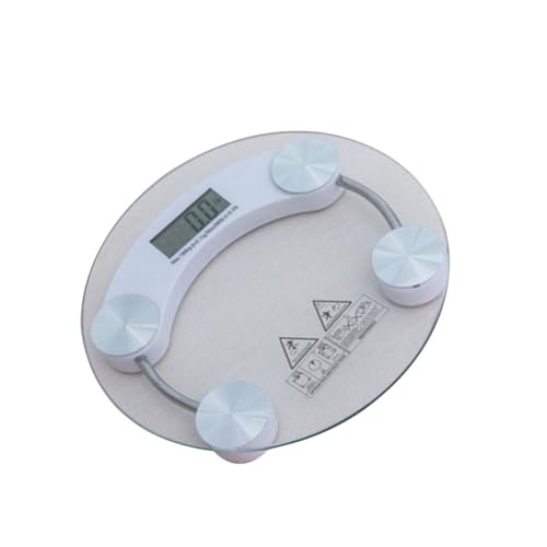 Healeved Digital Bathroom Scale 3kg-180kg Tempered Glass