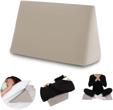 Zantle Small Wedge Pillow for Bed Sores and Yoga