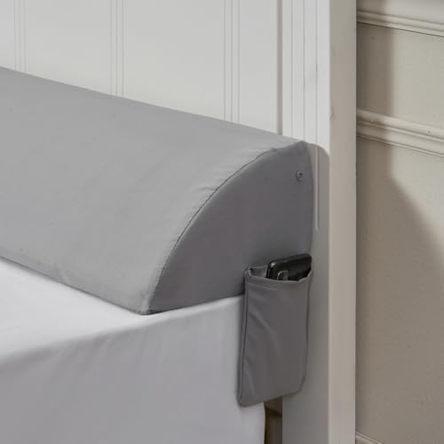 VEVOR Bed Wedge Pillow for Headboard King Size Gray