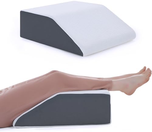 Touchutopia Leg Elevated Pillow for Pain Relief and Recovery 1