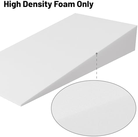 Greaton Extra Wide Bed Wedge Pillow - 40x20x4 - White