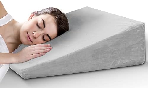 Howhom 8 Inch Bed Wedge Pillow for Sleep Support