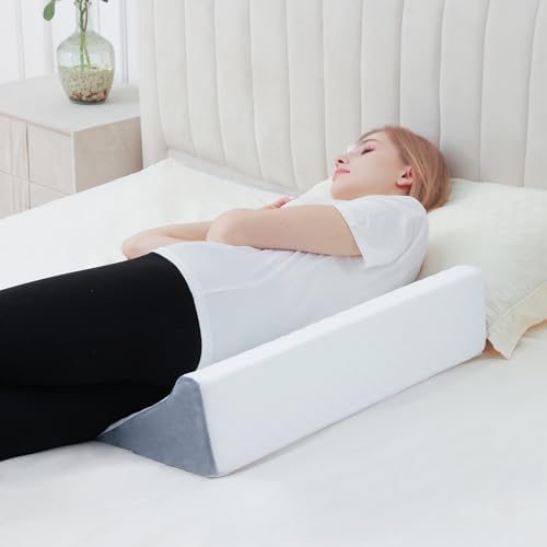 Flyxunfri Bed Wedge Pillow for Pregnancy and Post Surgery Support