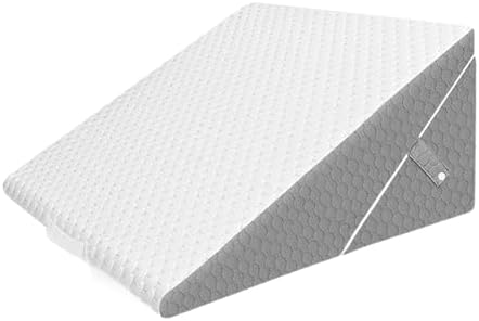 Leefasy Memory Foam Bed Wedge Pillow with Removable Cover