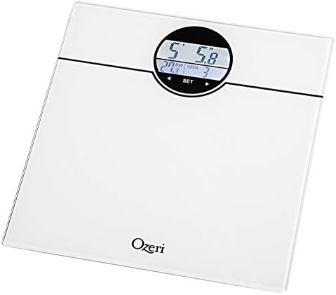 Ozeri WeightMaster 400 lbs Digital Scale with BMI Detection
