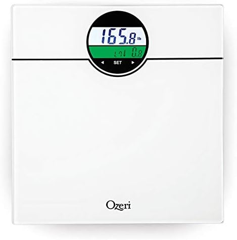Ozeri WeightMaster 400 lbs Digital Scale with BMI Detection