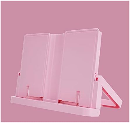 Adjustable Book Stand for Kitchen and Office Reading Pink