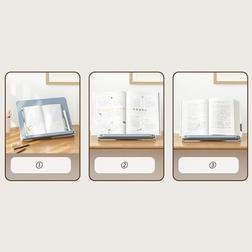TOPFROP Adjustable Book Stand for Reading and Cooking