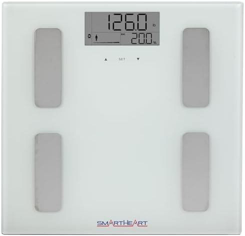 SmartHeart Digital Body Composition Scale with 8 User Profiles