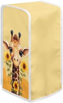 Giraffe Print Electric Can Opener Cover - Waterproof Stain Resistant Easy to Clean