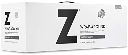 MALOUF Z Total Body C-Shape Pregnancy Pillow White